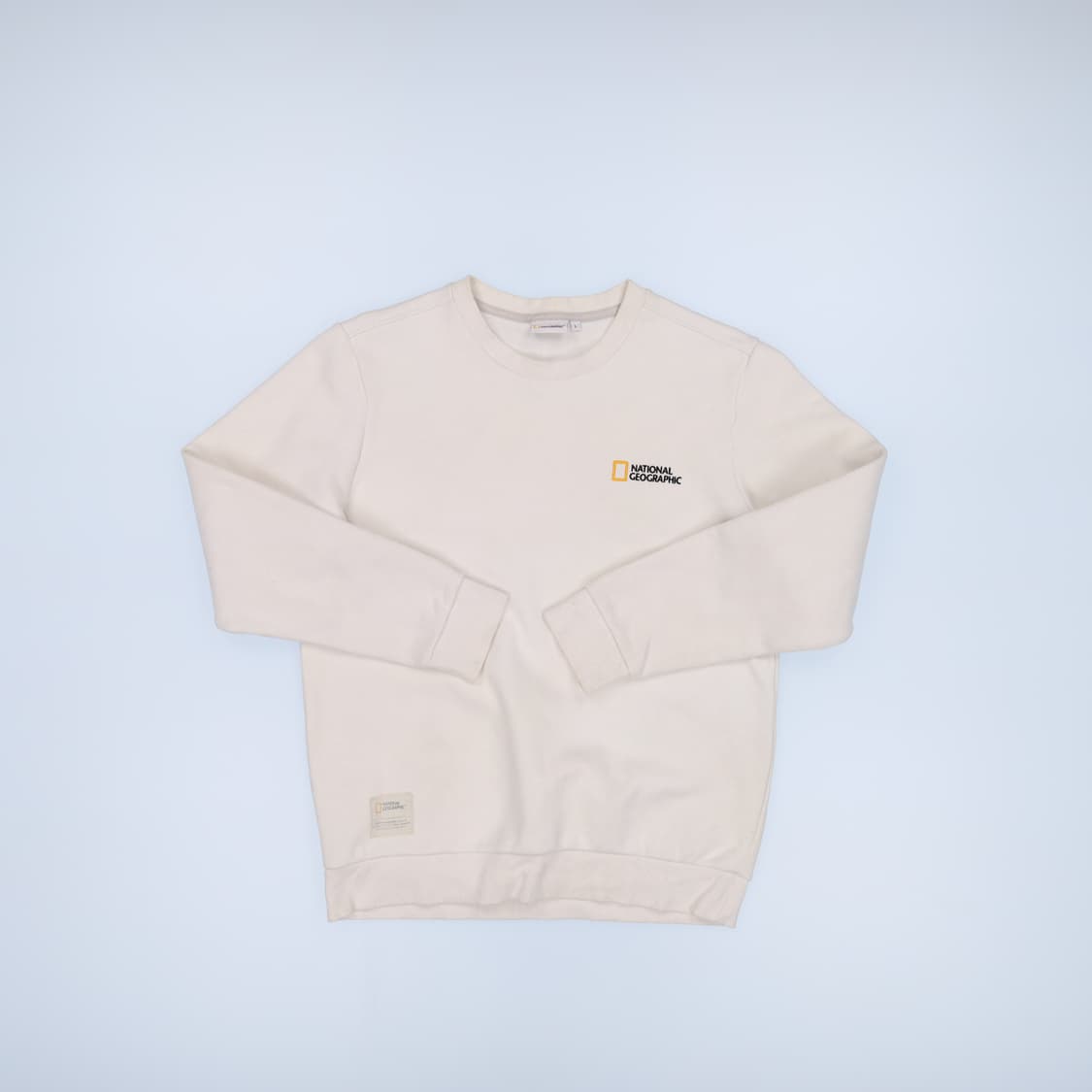 [L] 내셔널지오그래픽 스몰로고 맨투맨티셔츠 1104HR2 상품이미지1