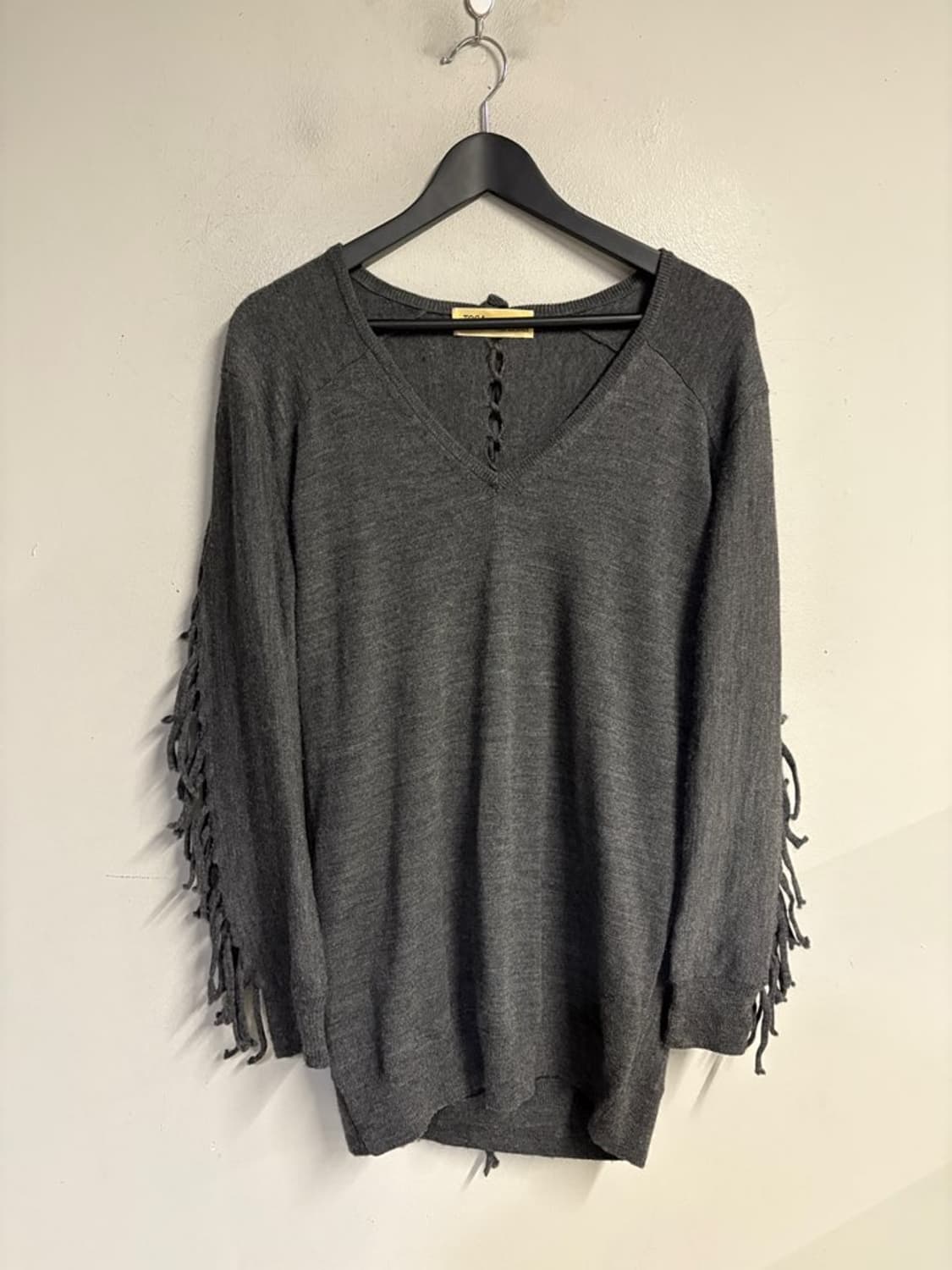 TOGA PULLA Fringe-Detail Wool Knit 상품이미지2