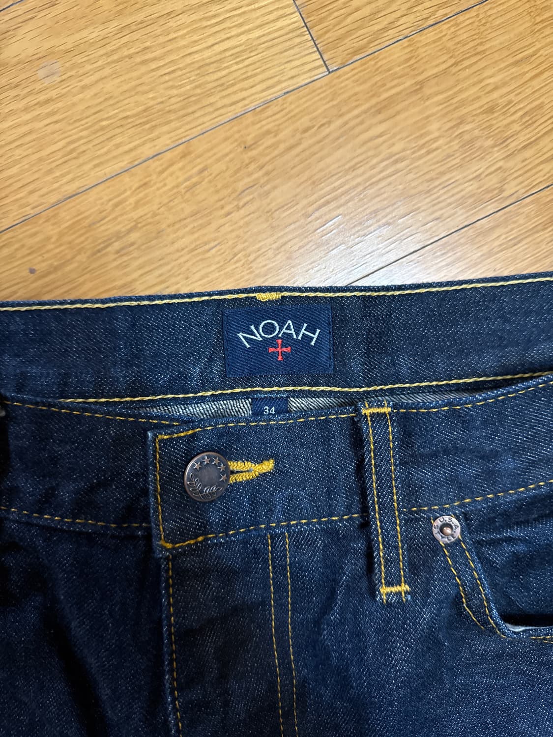 노아 셀피지 데님팬츠 34 상품이미지2