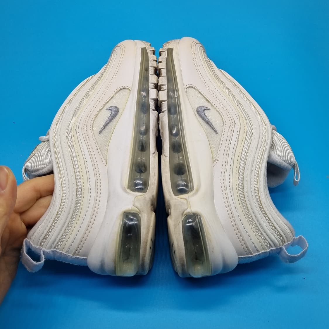 나이키 에어맥스 97 화이트 운동화225 상품이미지5