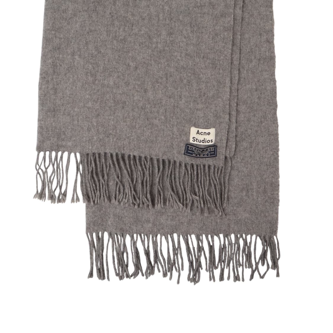 아크네스튜디오 그레이 버진울 롱 머플러 상품이미지6