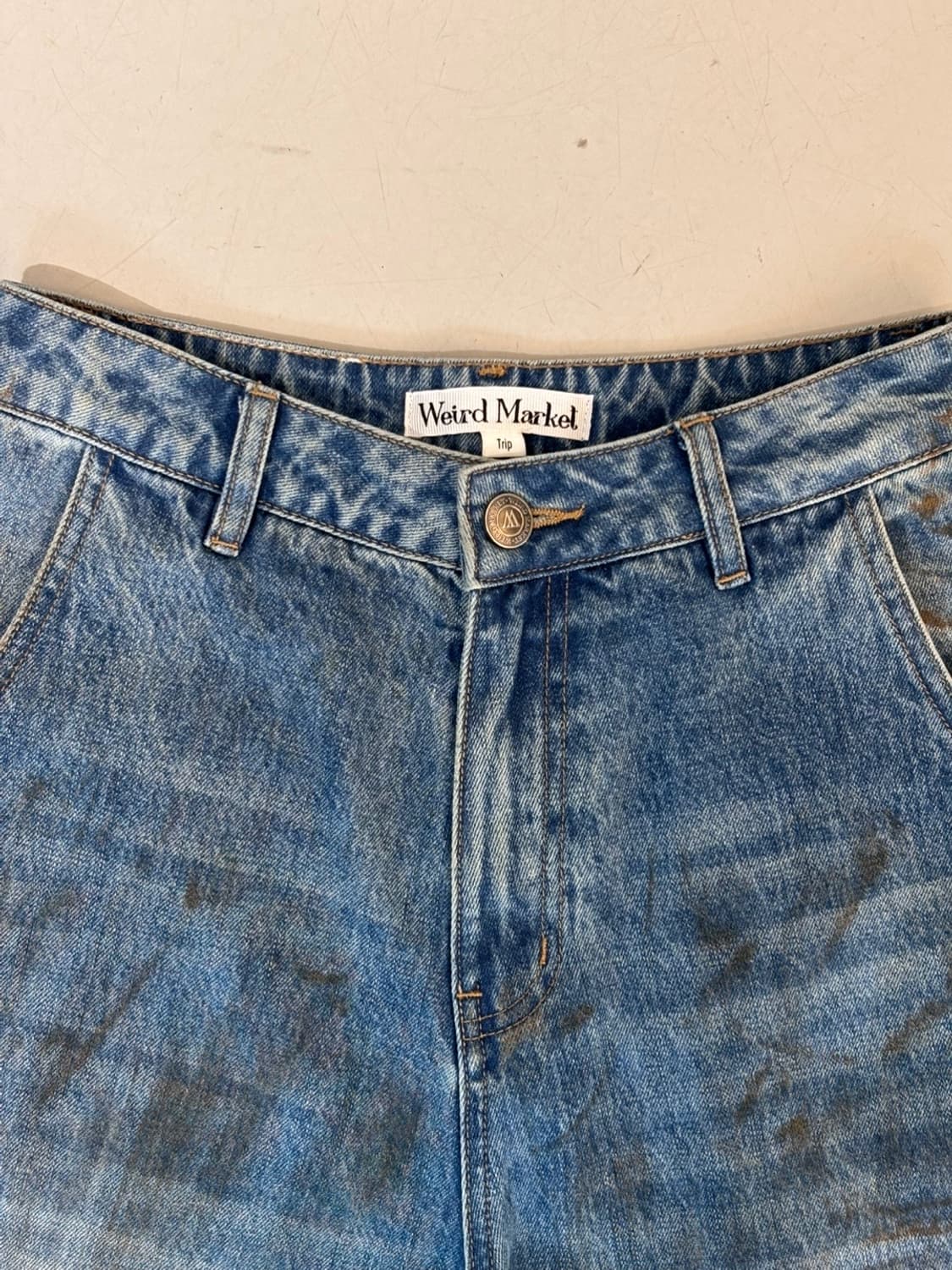 (New)Weird Market Denim Pants 상품이미지4