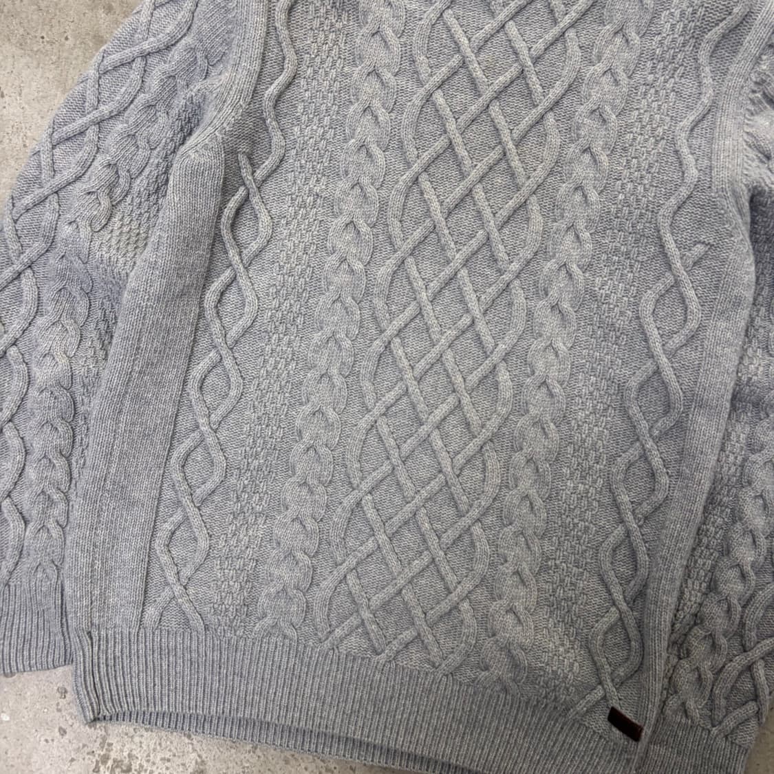 바버 꽈배기 니트[2092] 상품이미지4