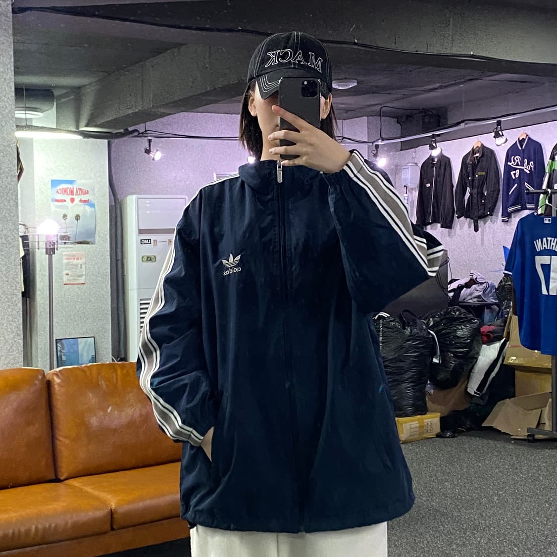 아디다스 90s 배색 바람막이 B3005 상품이미지1