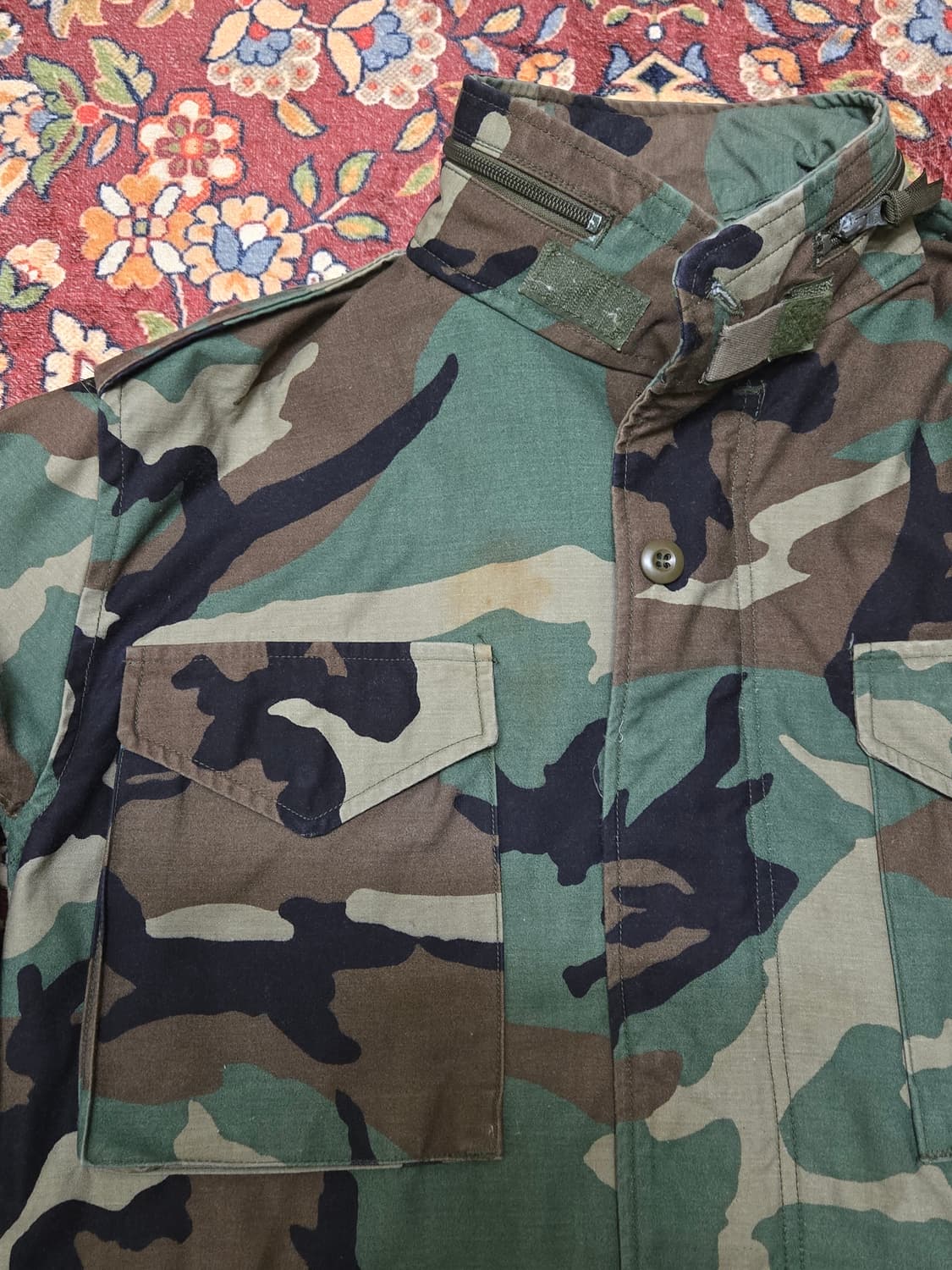 [판매] 미군 M65 필드 자켓 우드랜드 (M-R 사이즈) 상품이미지4