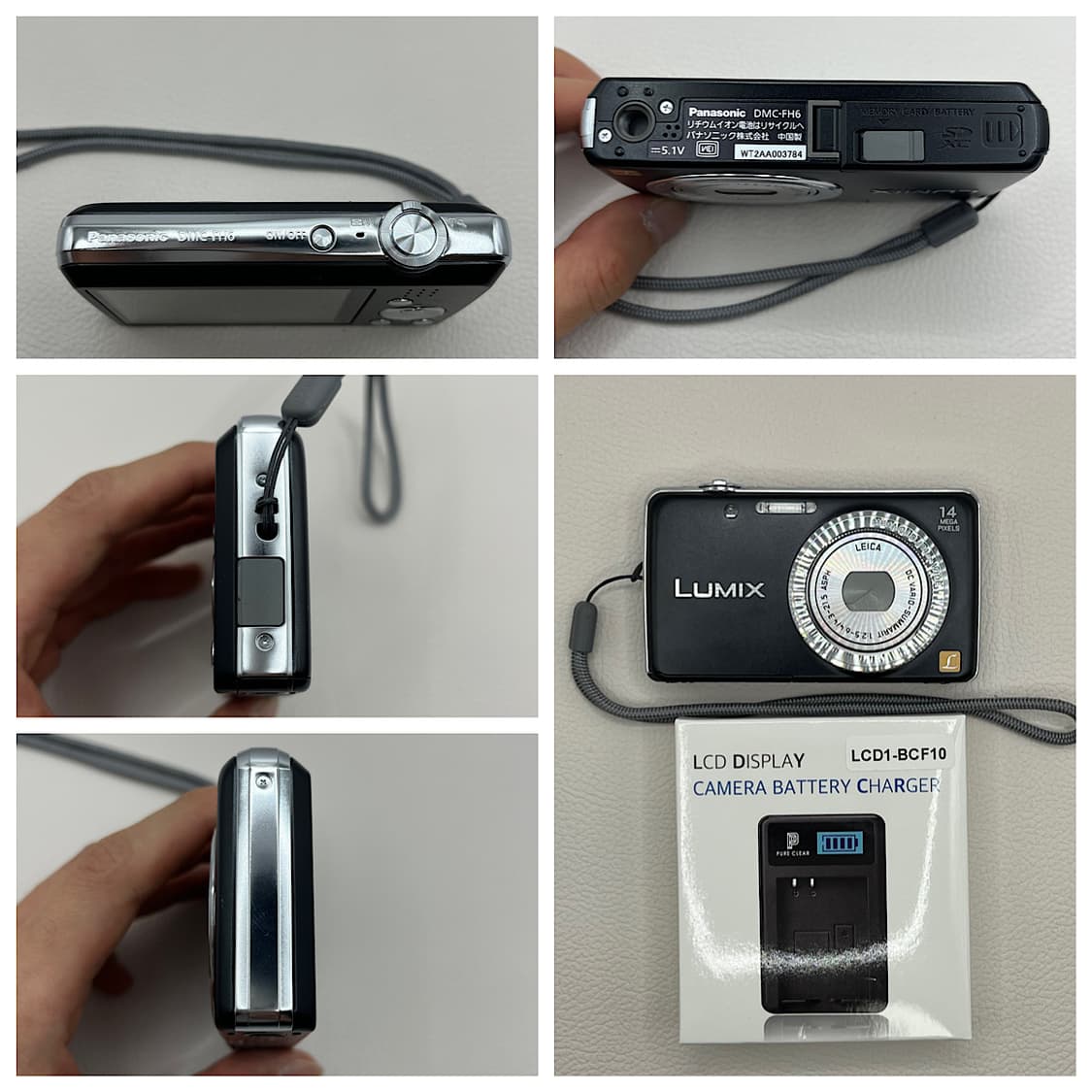 Panasonic Lumix Dmc-Fh6 빈티지 디지털 카메라 라이카 상품이미지2