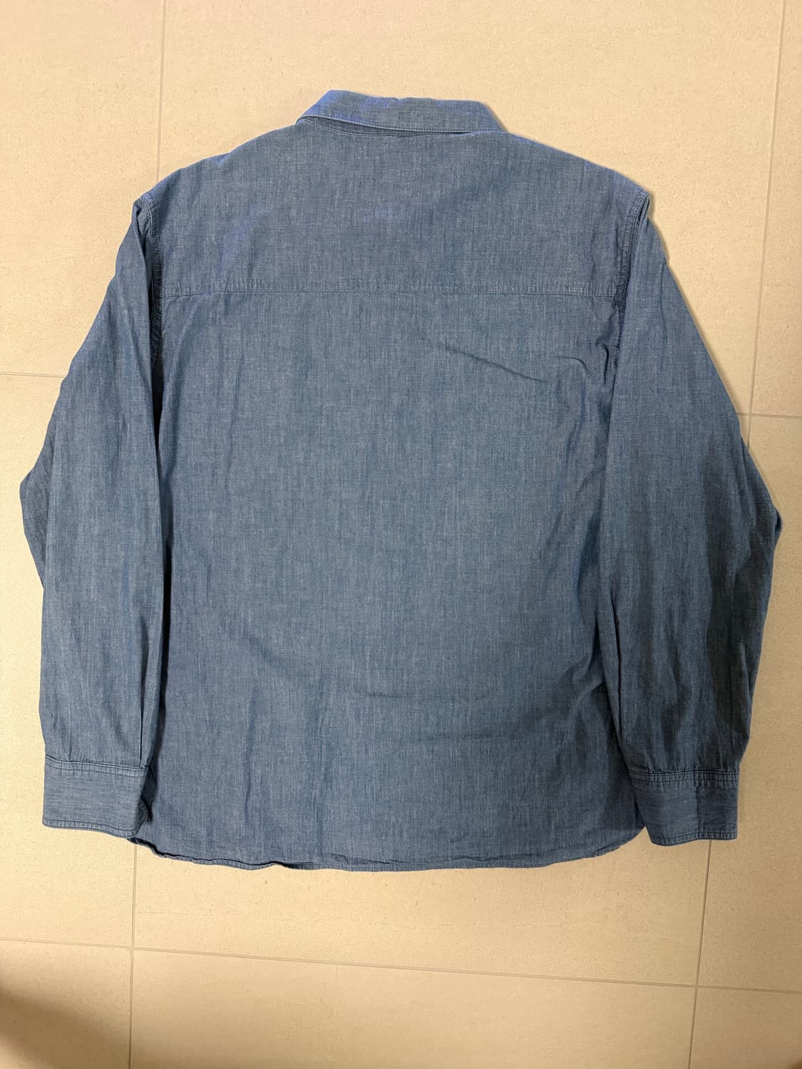 더블탭스 데님셔츠 3 (xl) 상품이미지2