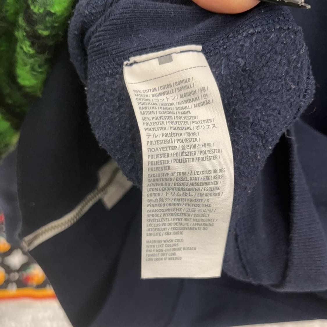 아베크롬비 Y2K 00's 슬립핏 약기모 후드집업 L C08535 상품이미지6