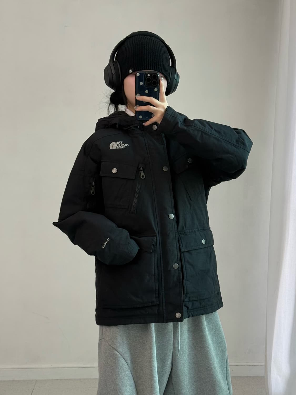 노스페이스 하이벤트 패딩 상품이미지4