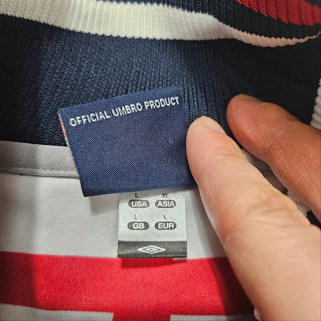 엄브로 잉글랜드 트랙 자켓 XL 상품이미지5