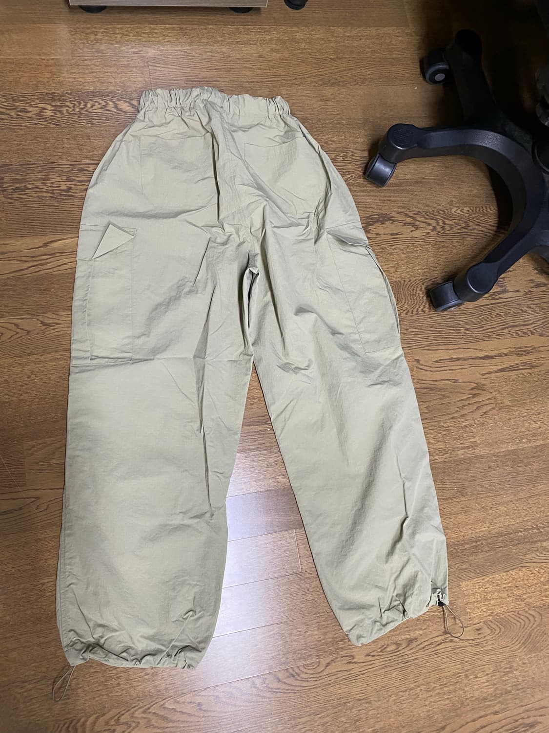 mosco 와이드 나일론 bdu 카고 밴딩 팬츠 베이지 상품이미지3