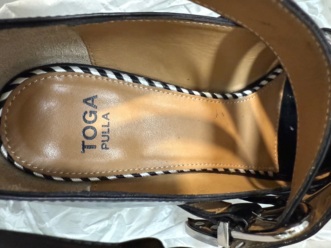 Toga Pulla 토가 풀라 AJ926 블랙 펌프스 37.5 상품이미지4