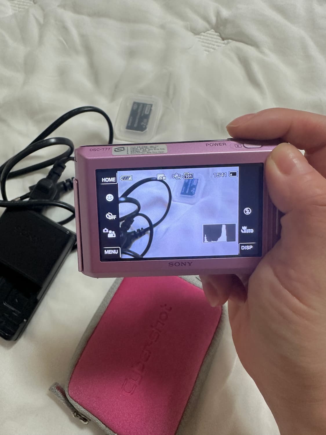 Sony 사이버샷 dsc t-77 상품이미지5