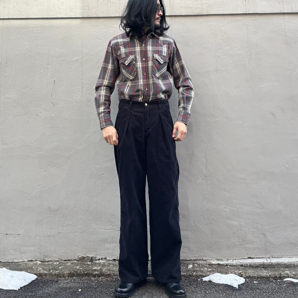 00년대 리바이스 레드탭 헤비코튼 웨스턴 셔츠 상품이미지7