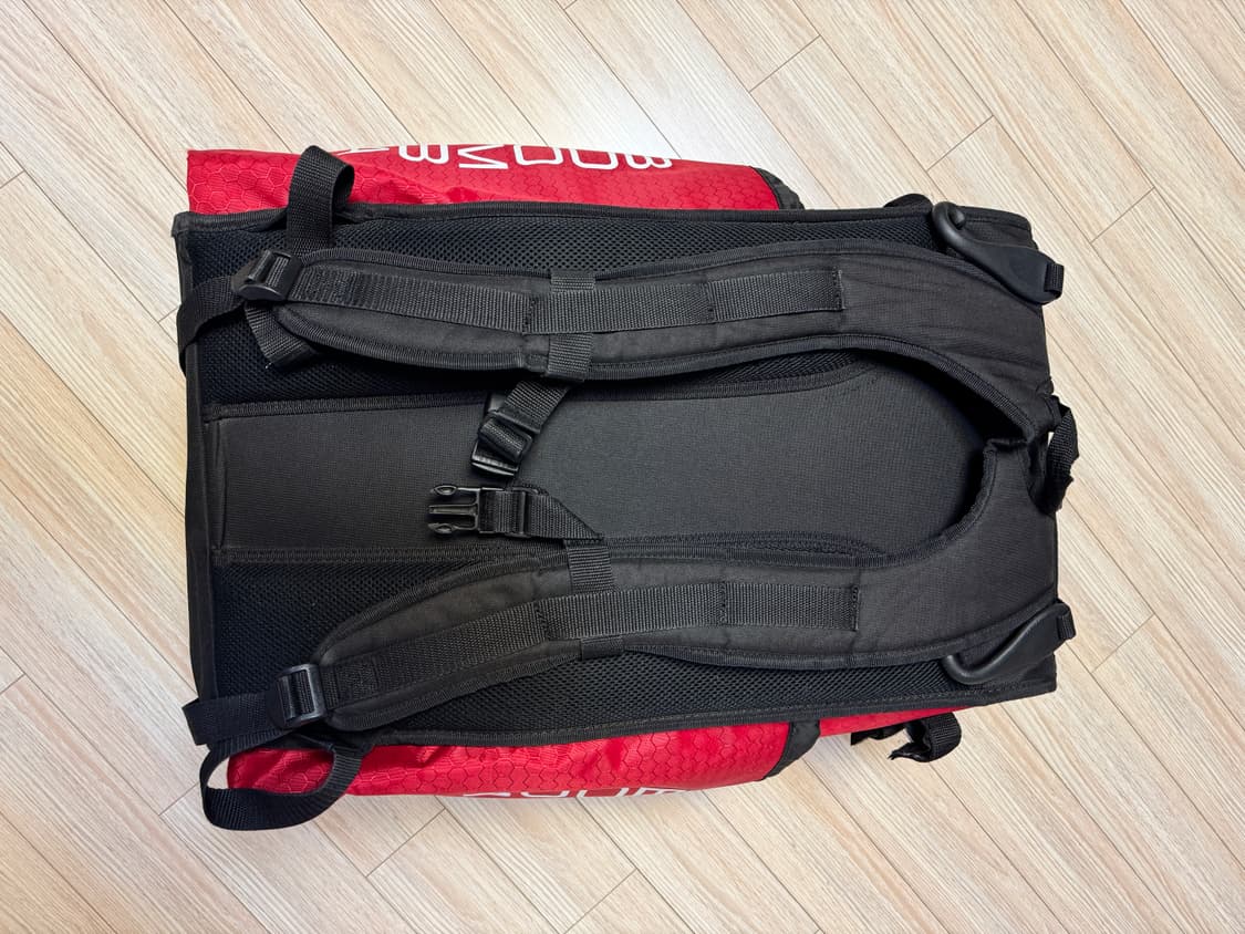 붐바 백팩 야구가방 슈퍼팩 BPSP 레드블랙 판매 상품이미지6