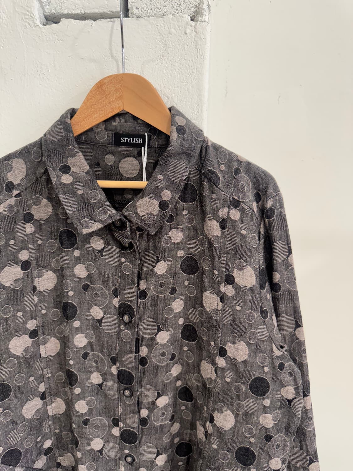 Vintage dot shirt 상품이미지3