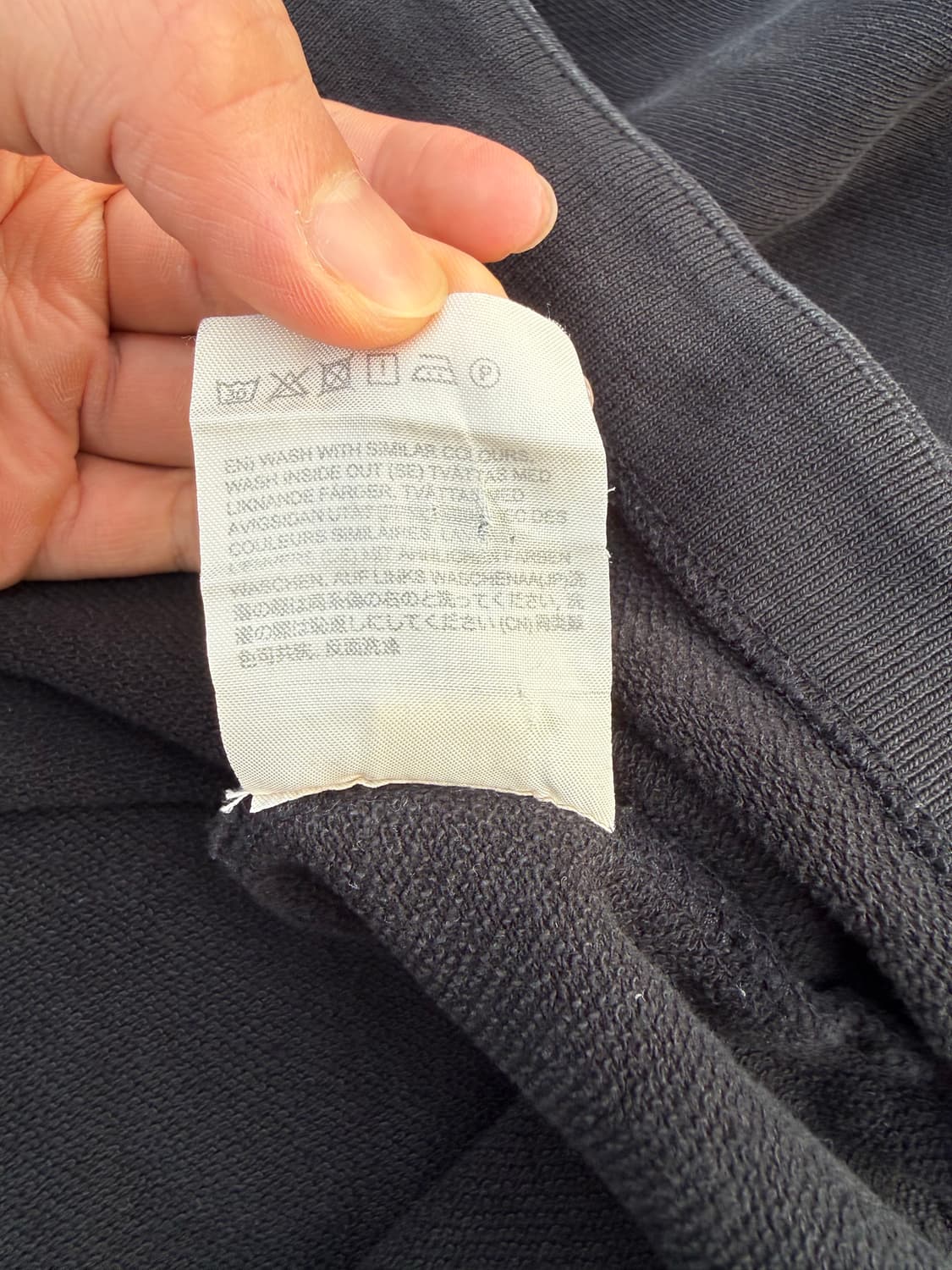 Acne Studios 아크네 스튜디오 스톡홀름 블랙 후디 상품이미지5