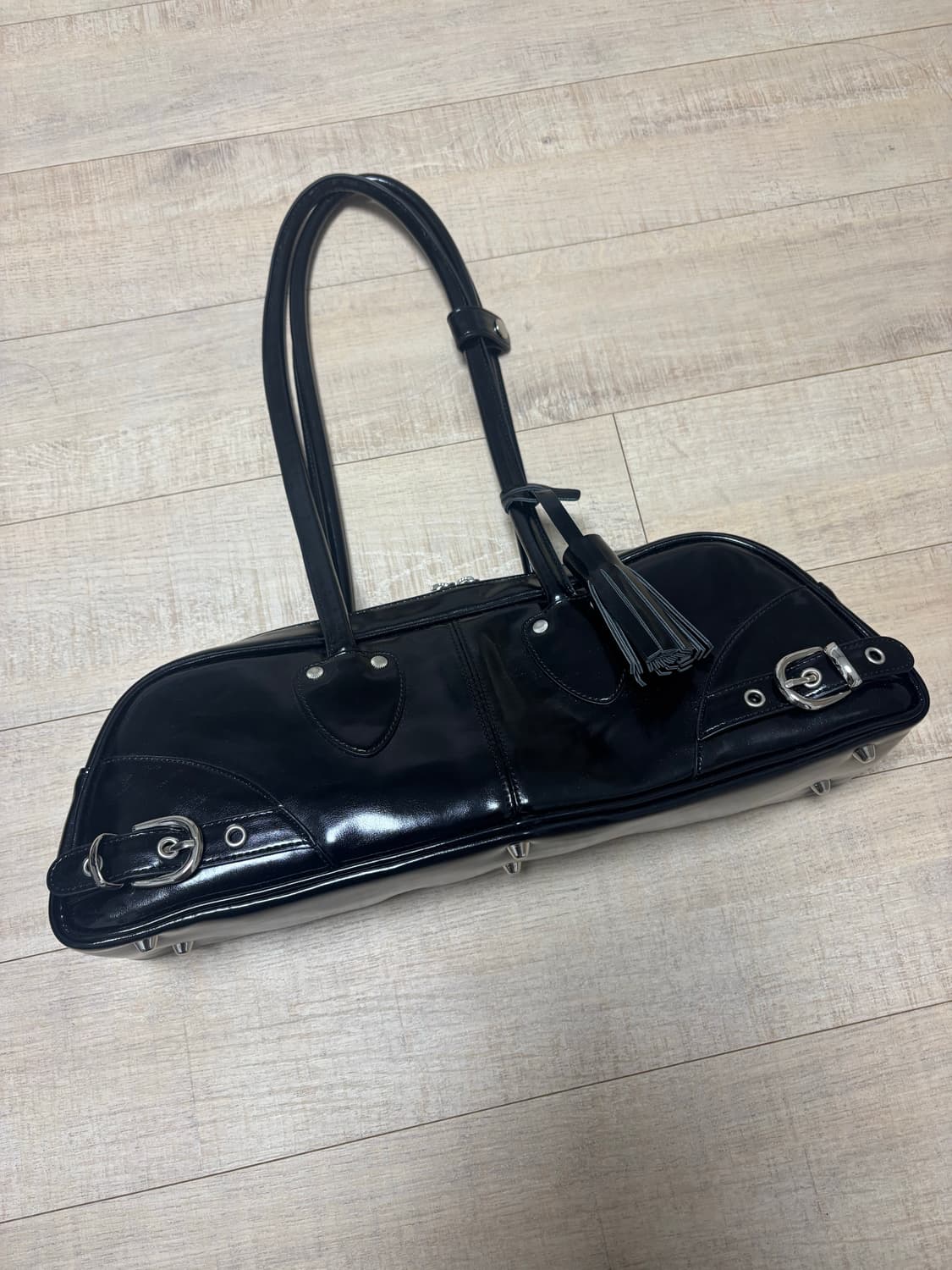 낫노잉 Belted Bohem Bag (BLACK) 상품이미지3