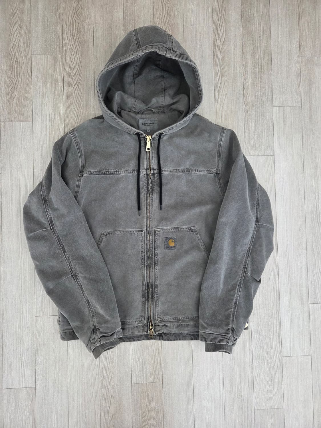 칼하트WIP 알링자켓 페이디드 블랙 M, 105 상품이미지3