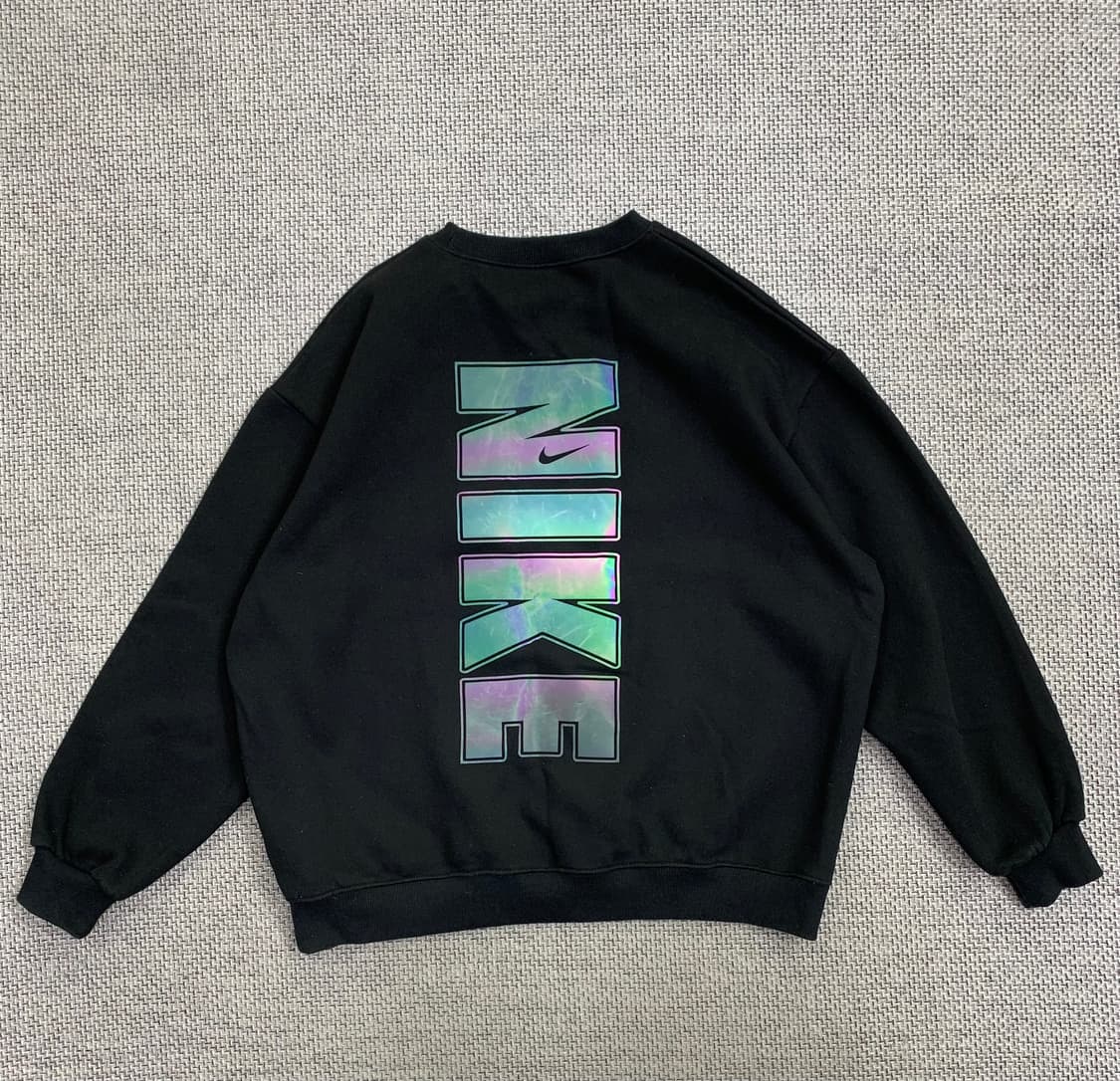 나이키 블랙 맨투맨 USA 44~66 상품이미지2