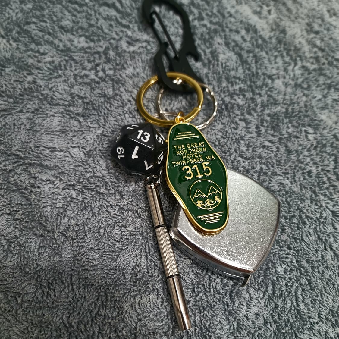 🔰Room 315 키링 silver kyechain 상품이미지2