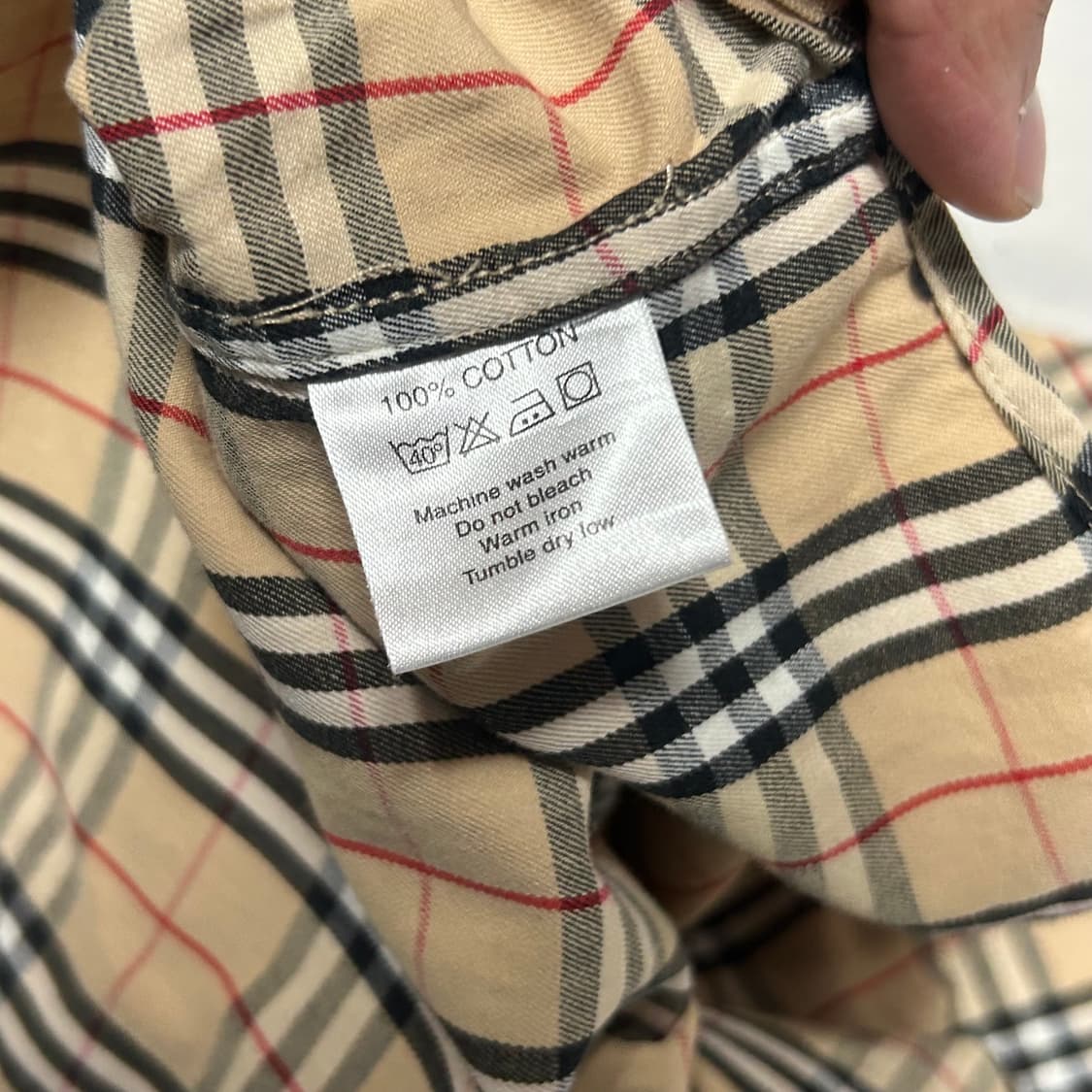 🫶🏻 버버리 노바체크 셔츠 🫶🏻 상품이미지5