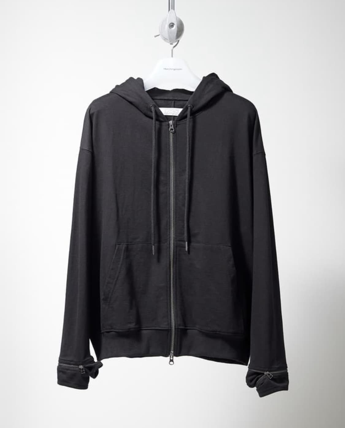 4)해칭룸 Boxer Zip Hoodie Black 상품이미지1