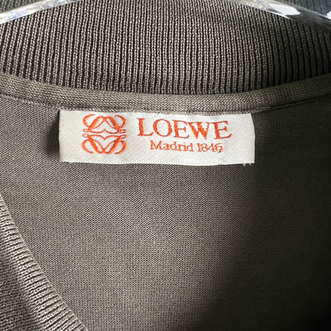 Loewe 로에베 빈티지 반팔 폴로 셔츠 상품이미지3