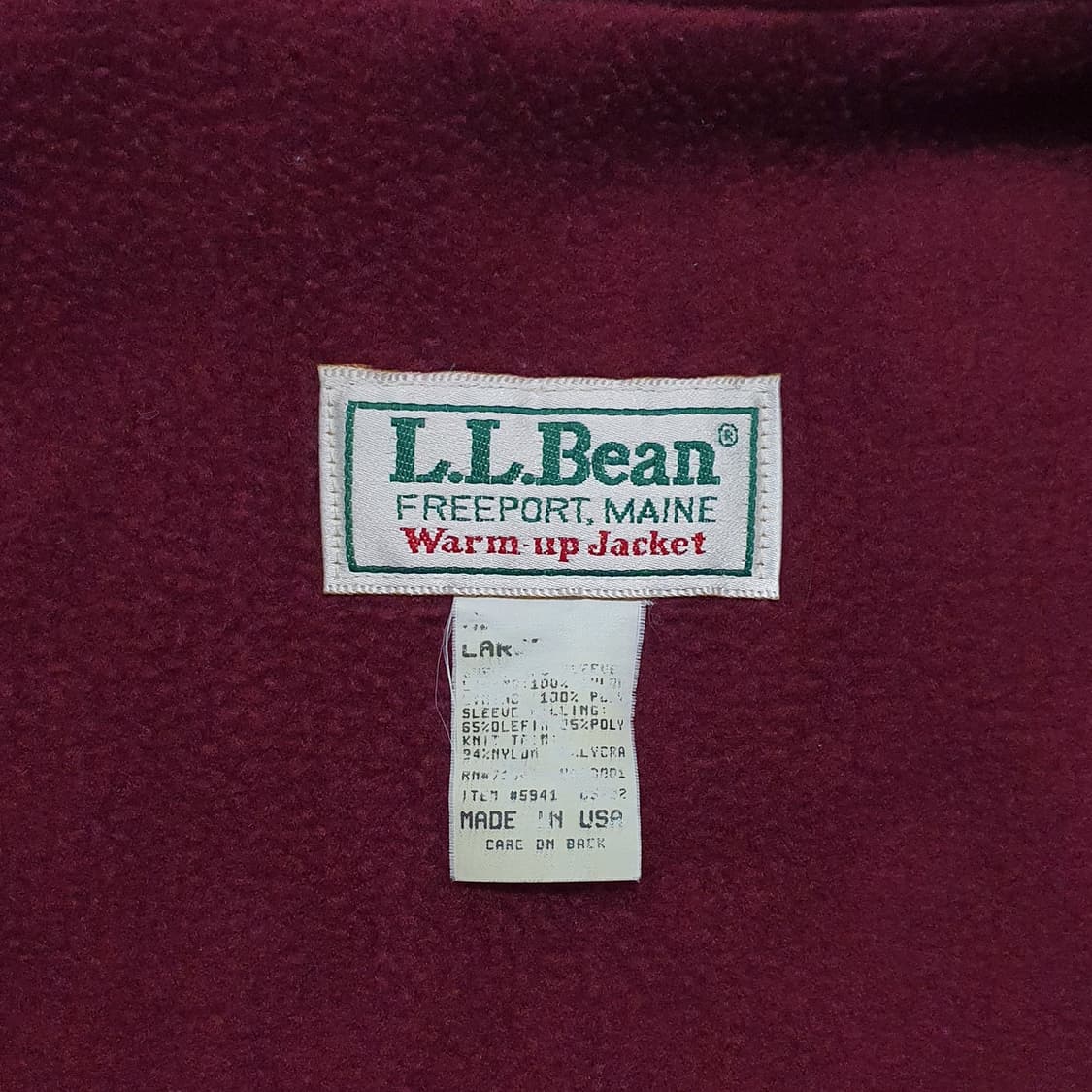 엘엘빈 90s 웜업 자켓 봄버 L (105~110) 상품이미지9