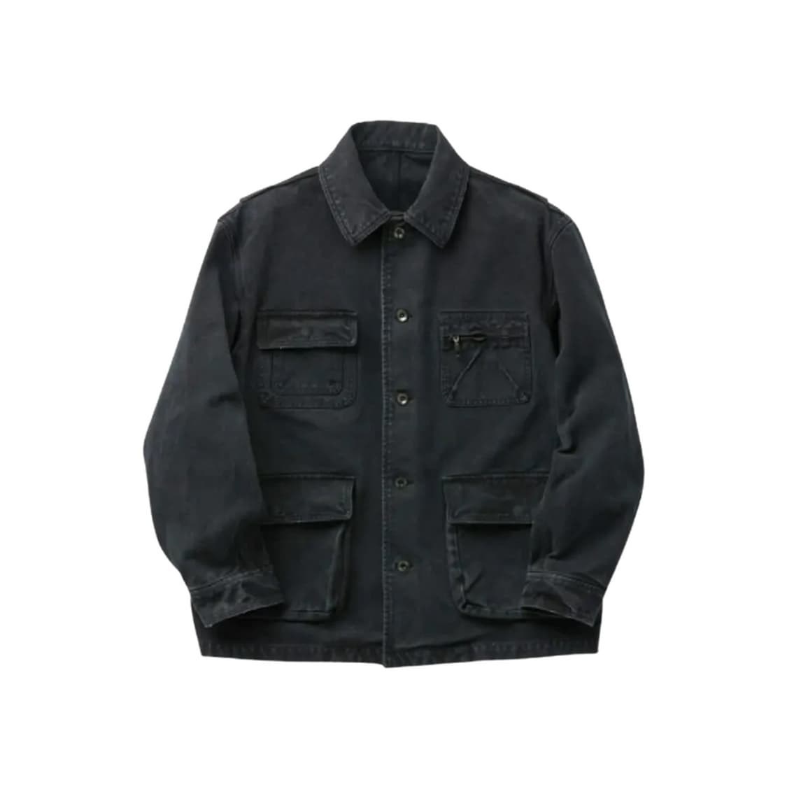 쿠어 오버 다이드 커버올 자켓 (워시드차콜)S 삽니다 상품이미지1