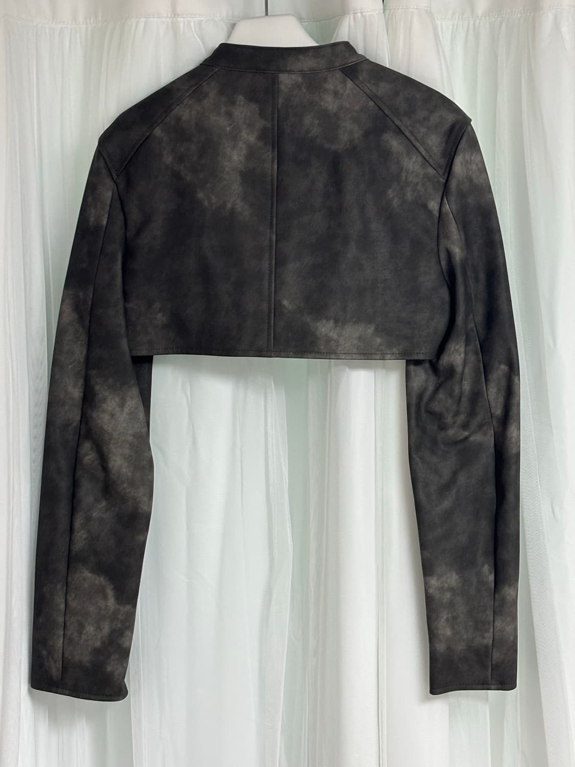 애프터아워즈 CROPPED LEATHER BIKER JACKET 상품이미지2