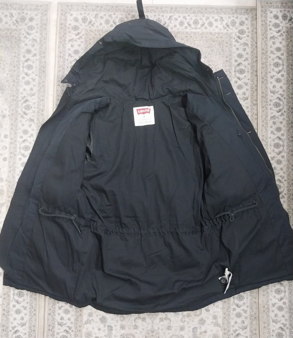 리바이스 진네이비 후드 패딩 M 상품이미지2
