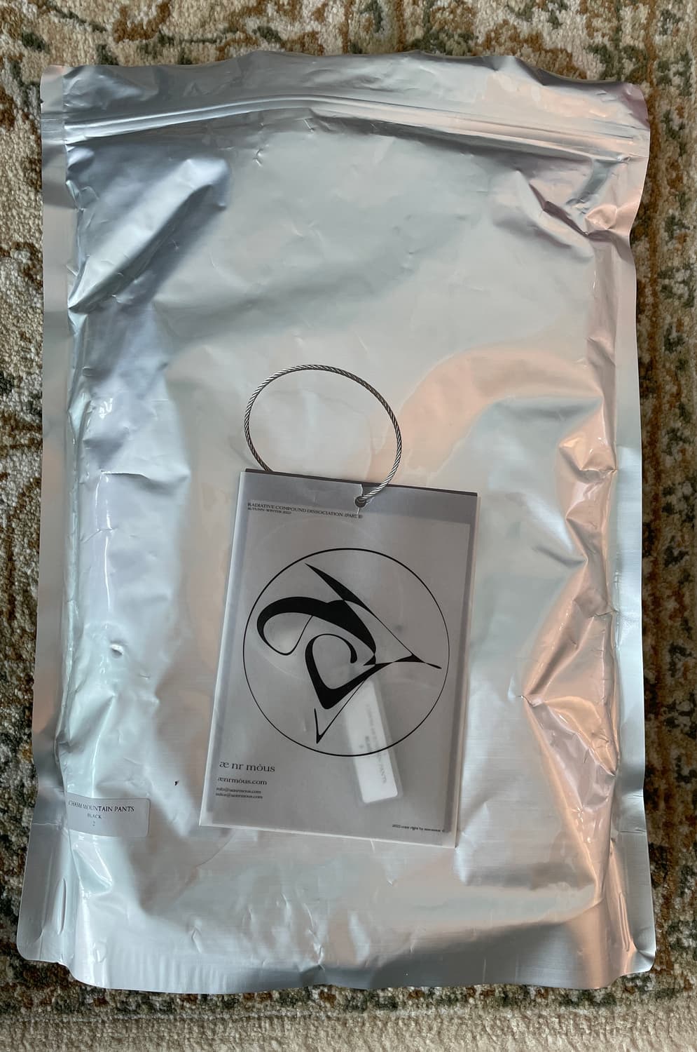 aenrmous 캐즘 마운틴 팬츠 상품이미지7