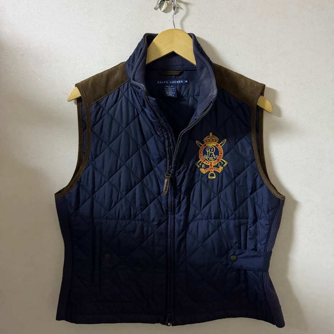 랄프로렌 여성 견장 퀄팅 베스트 XL (66-77정도) 상품이미지4