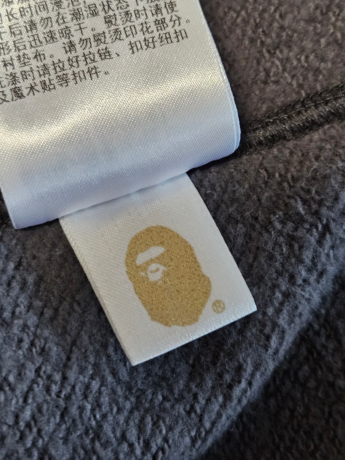 베이프 샤크 후드집업 카모 블랙 흑계 정품 상품이미지2