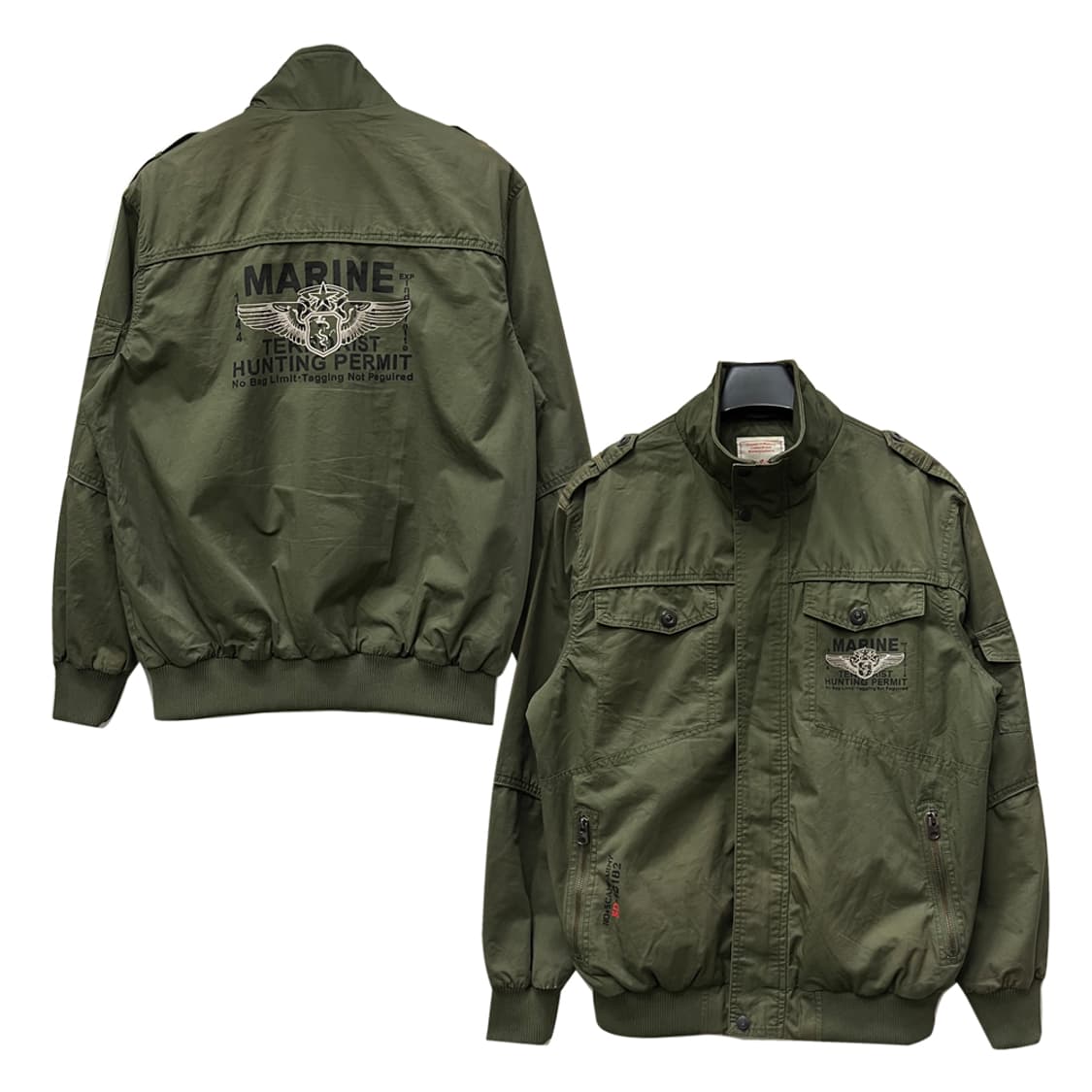 캠프5 밀리터리 MARINE 플라이트 항공 자켓 2XL 상품이미지1
