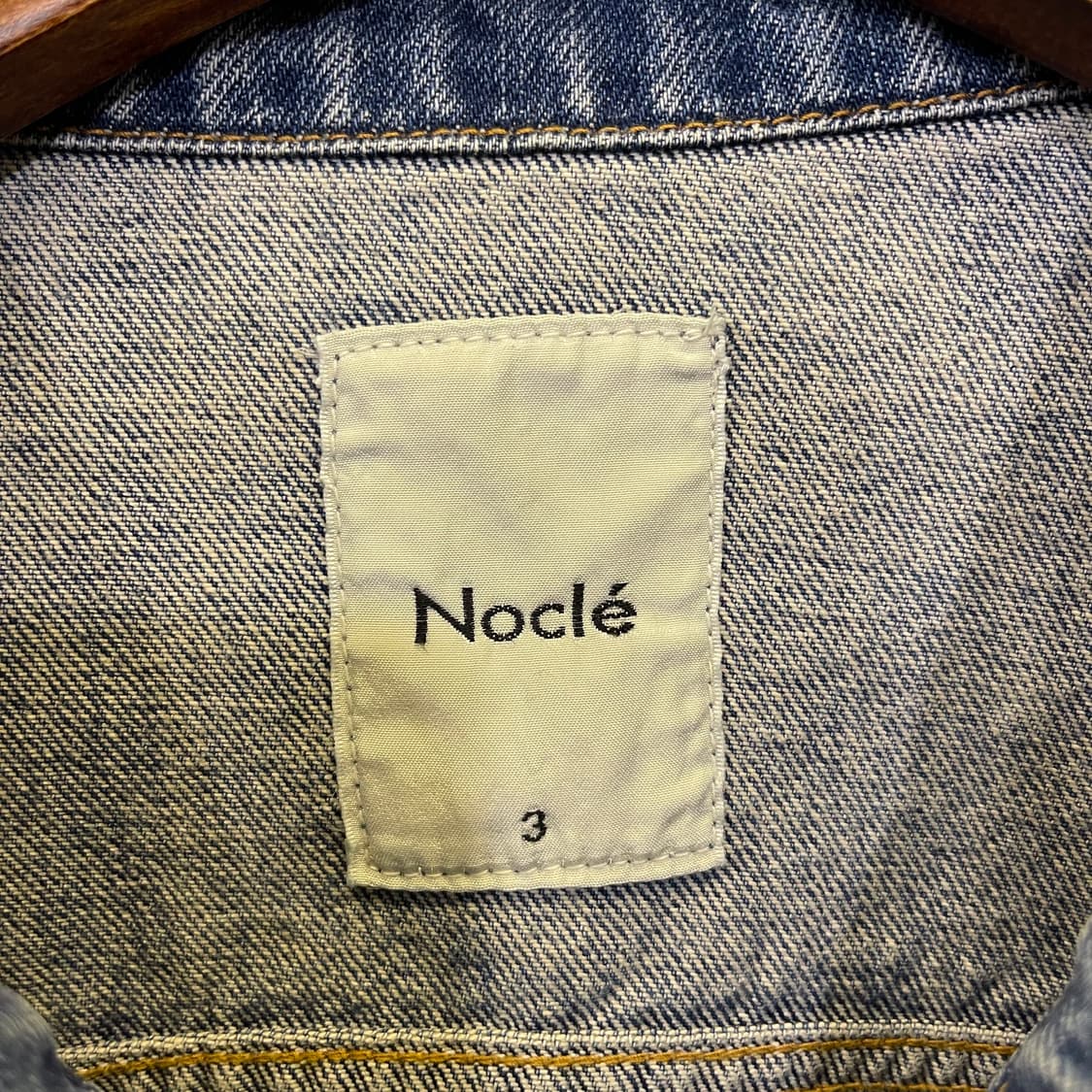 노클 데님 워크자켓 상품이미지3