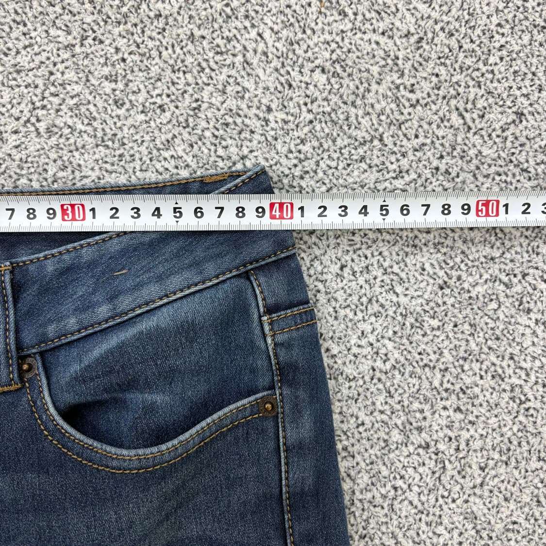 30 디키즈 기모 진청 워싱 데님 청바지 0304J 상품이미지5