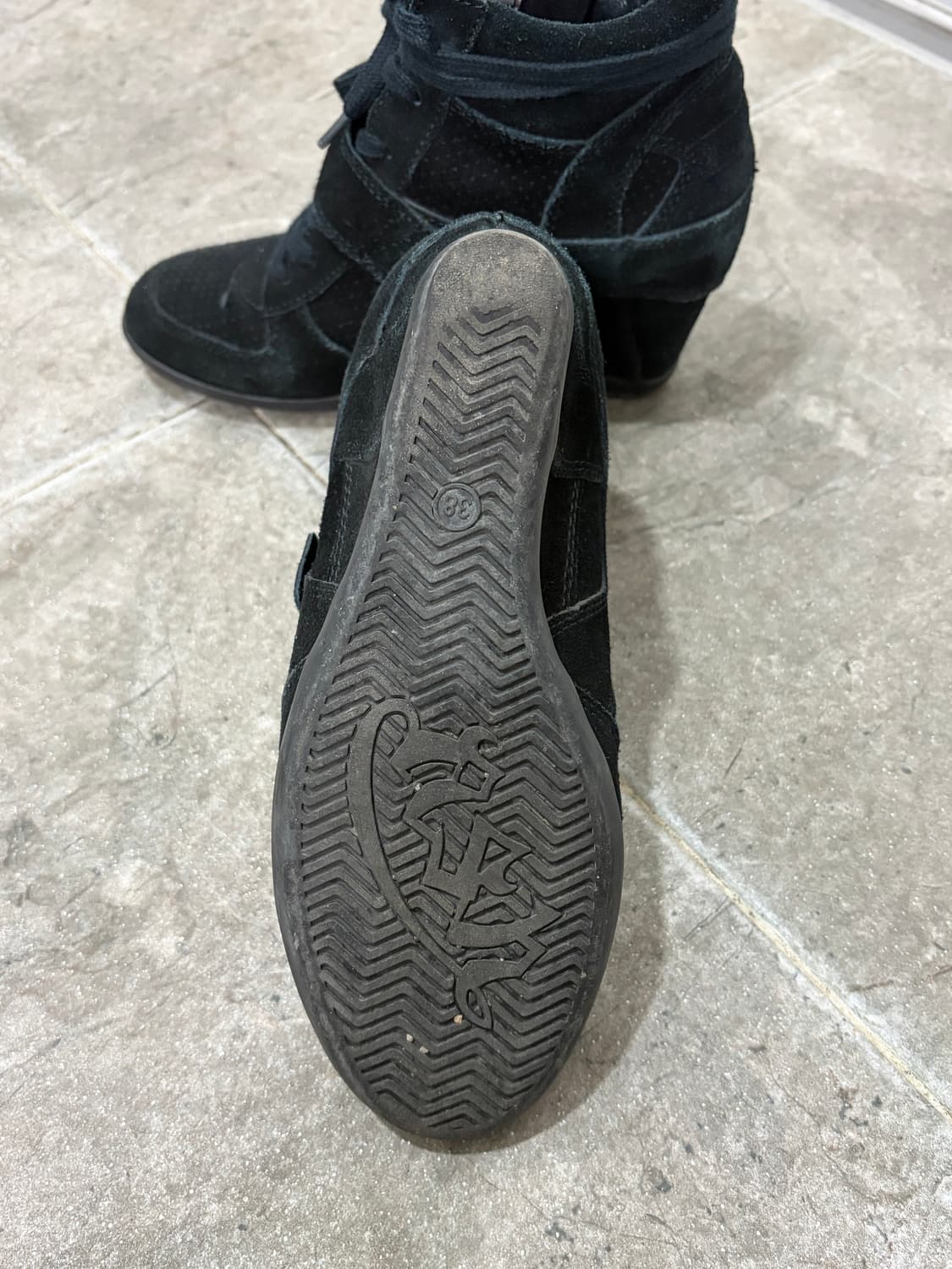 아쉬 ash 보위 스니커즈 38 블랙 240-245 상품이미지7