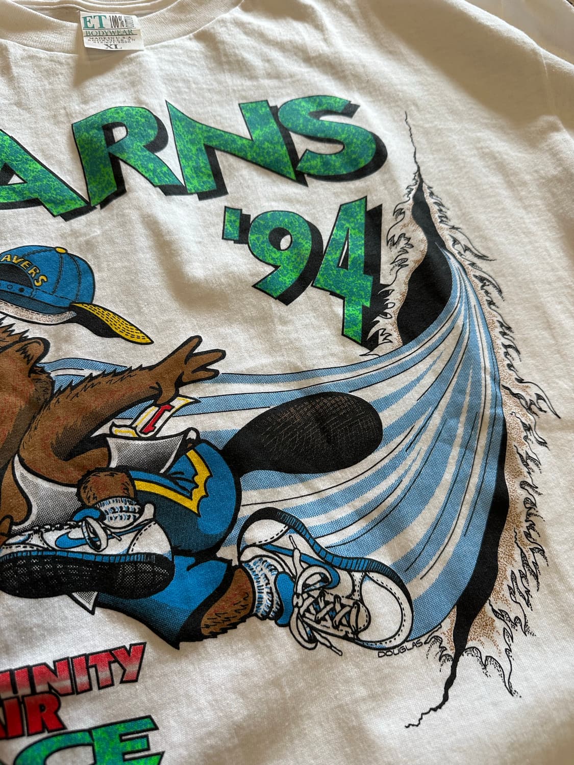 90s karns community fare race tee - XL 상품이미지5