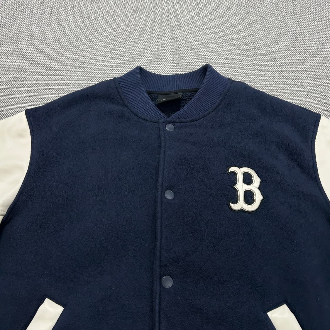 MLB 네이비 보스턴 바시티자켓(L) 상품이미지5