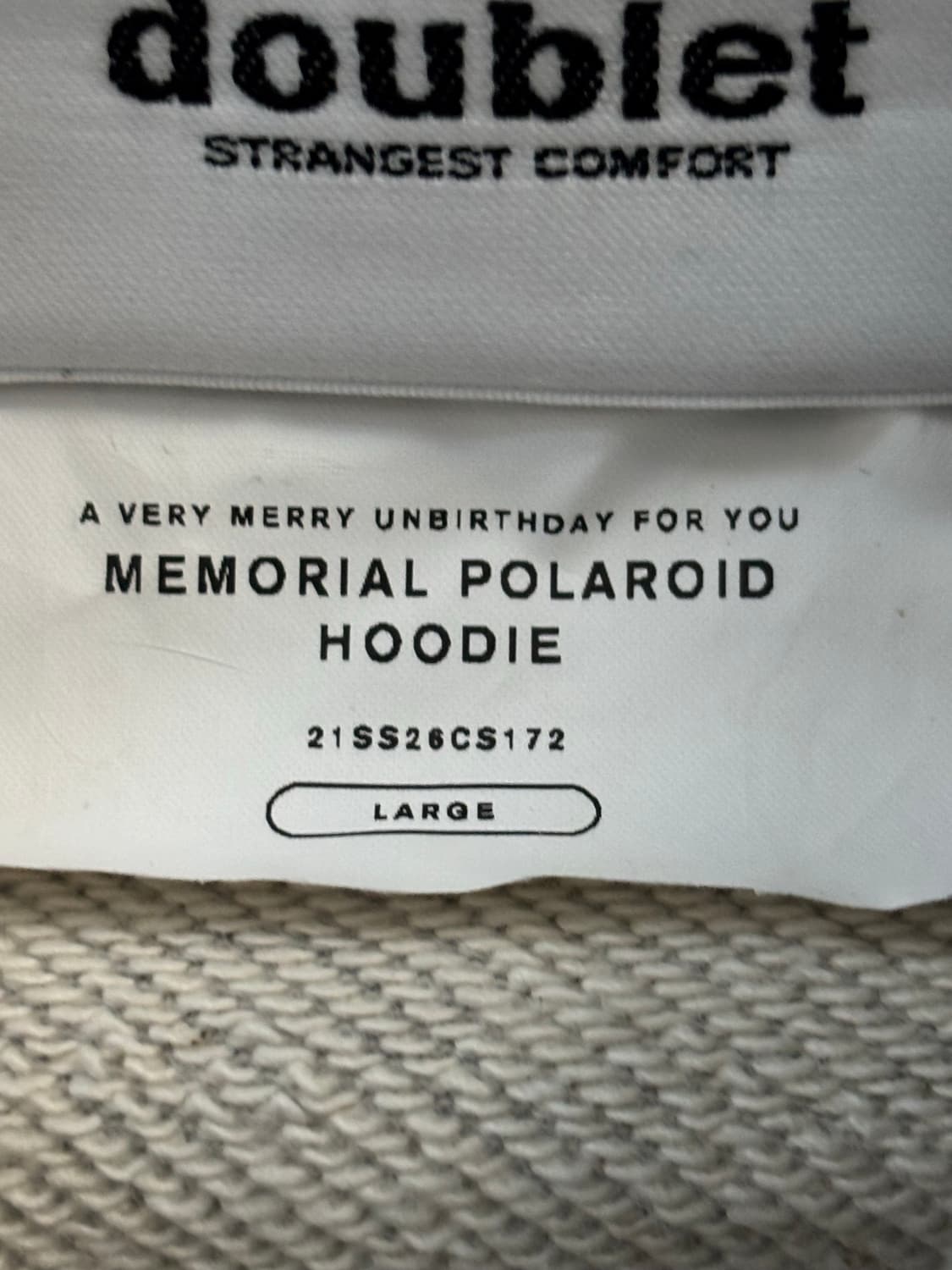 Doublet 더블렛 폴라로이드 후디 상품이미지10