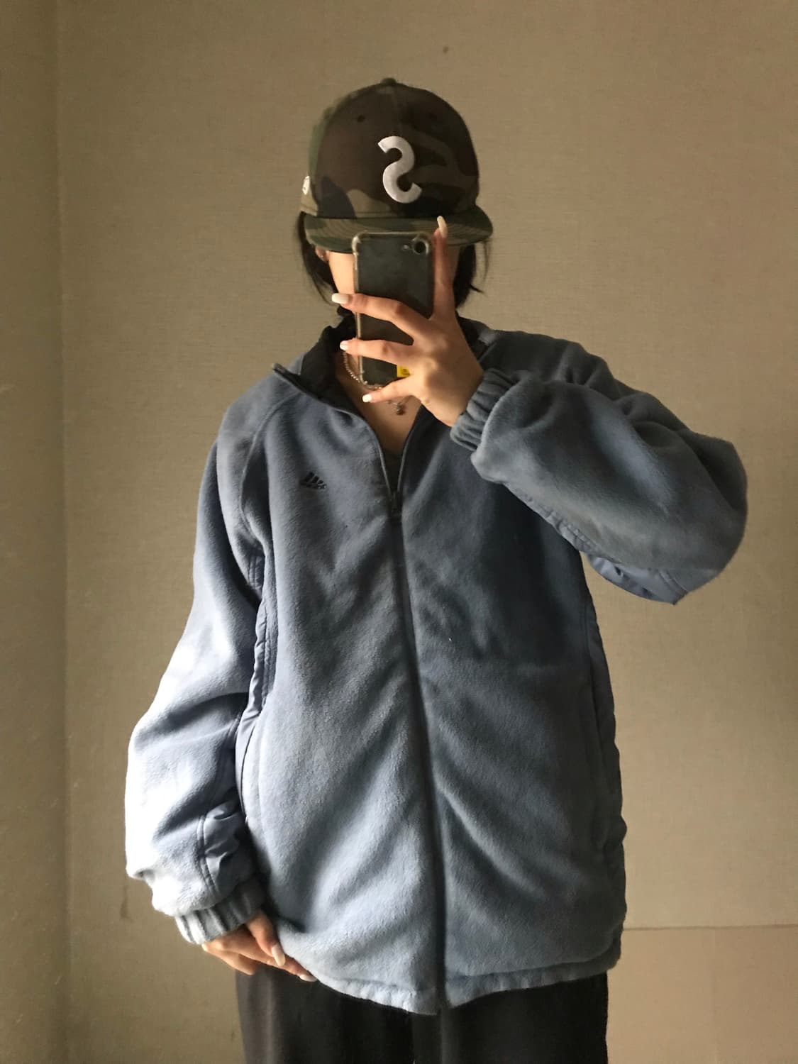 아디다스 90s 리버시블 후리스 패딩 상품이미지5