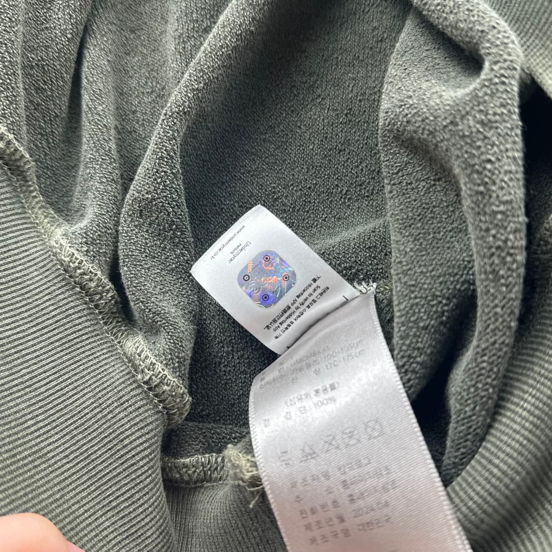 언더마이카 안티피그먼트 워싱 후드티 상품이미지4