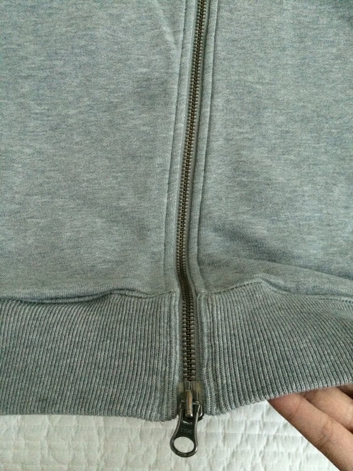 Nike 2way zip up 나이키 투웨이 집업(그레이) 상품이미지4