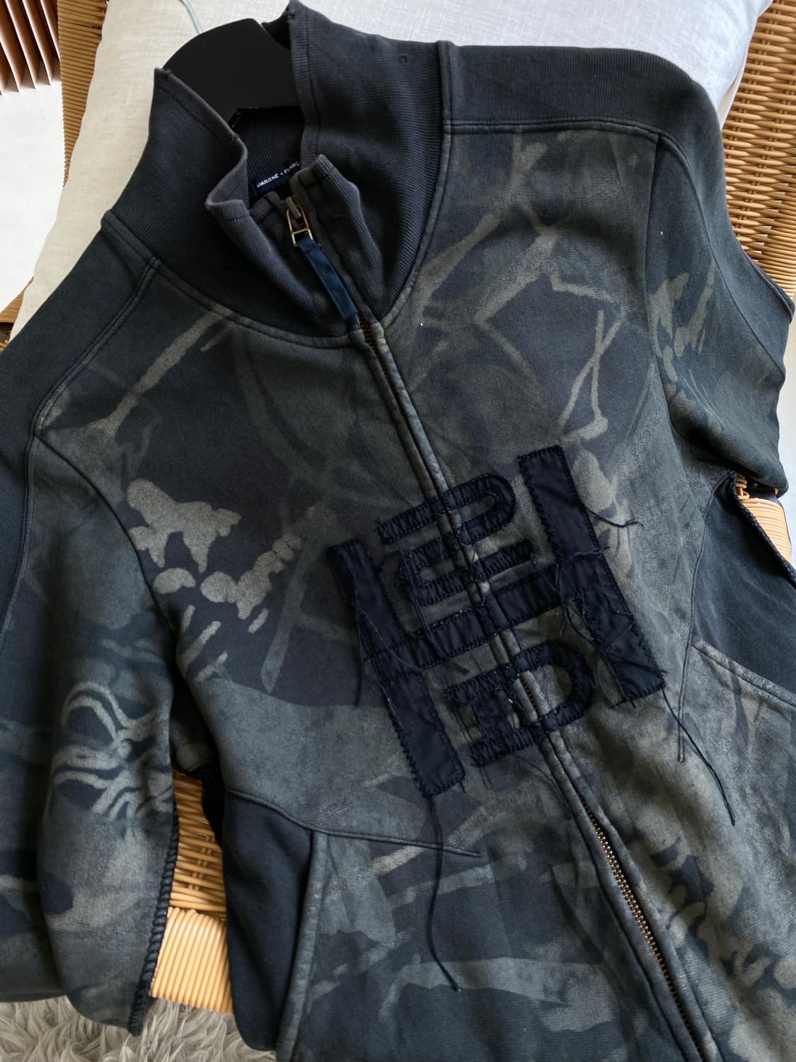 마리떼프랑소와저버 밀리터리 스웻 집업 상품이미지7