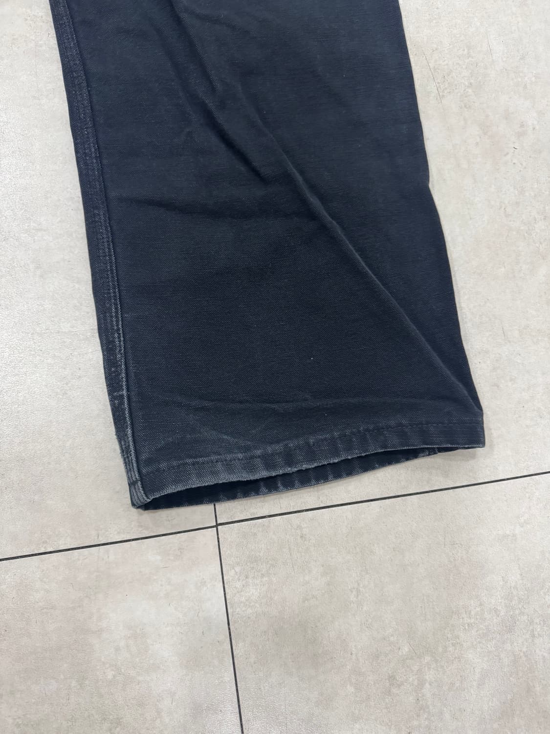 OG USA Vintage 칼하트 B01 BLK 더블니 팬츠 38X32 상품이미지4