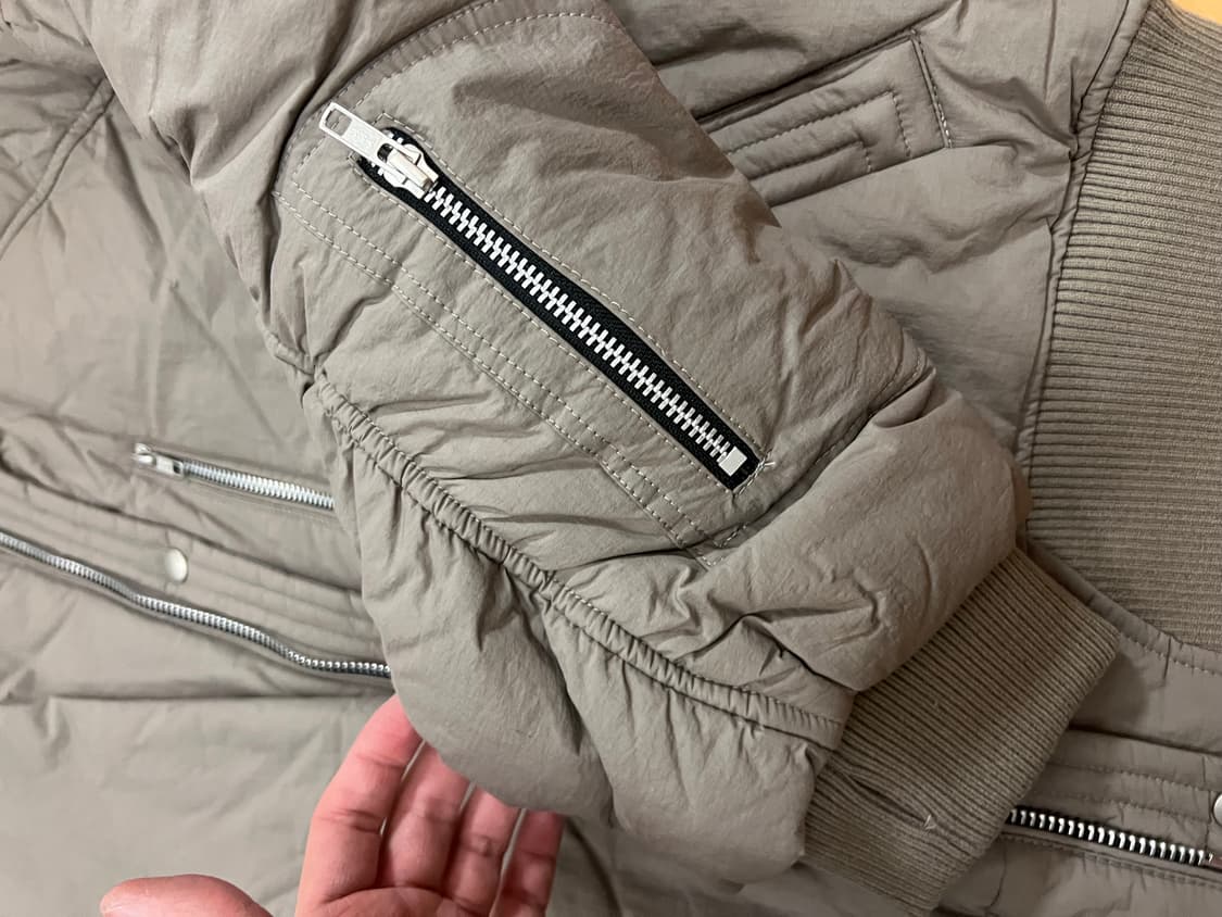 알렌느 베이지 점퍼 2 상품이미지4