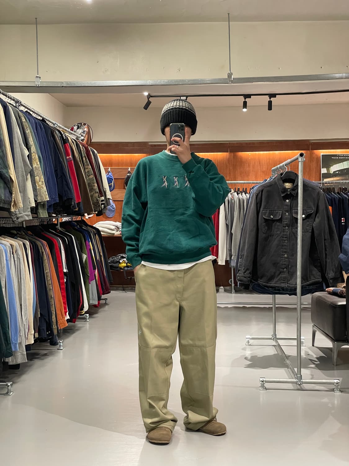 90‘s USA 골프 맨투맨 (썬페이딩)   상품이미지5