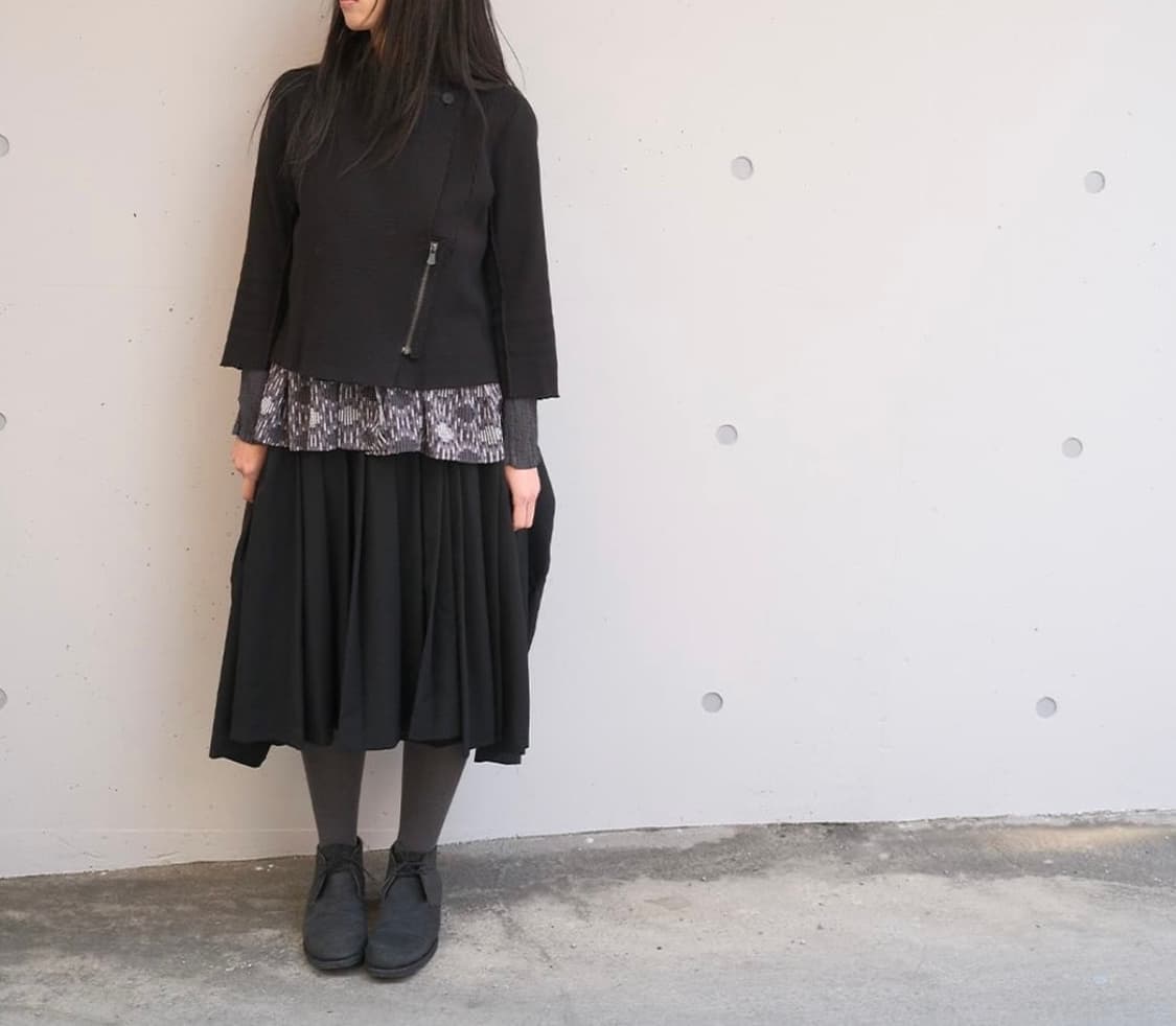 Knitted rider jacket 상품이미지2